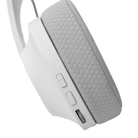 HDP White Shark GH-2441W FALCON-W vezeték nélküli gamer fejhallgató mikrofonnal - fehér - Image 6