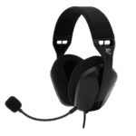 HDP White Shark GH-2443B SPARROW gamer fejhallgató mikrofonnal - fekete