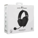 HDP White Shark GH-2443B SPARROW gamer fejhallgató mikrofonnal - fekete - Image 8