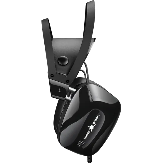 HDP White Shark GH-2446B GOTTAN vezeték nélküli gamer fejhallgató mikrofonnal - fekete - Image 2