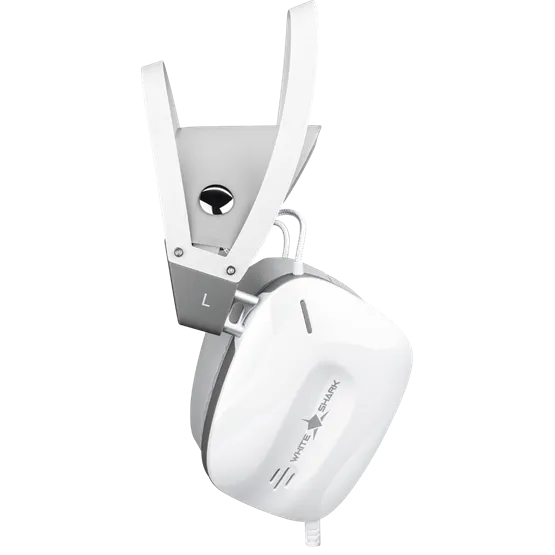 HDP White Shark GH-2446W GOTTAN vezeték nélküli gamer fejhallgató mikrofonnal - fehér - Image 2