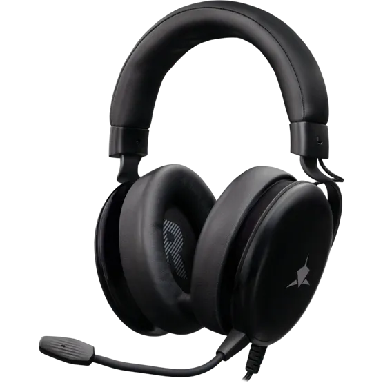 HDP White Shark GH-2540B ELEPHANT vezetékes gamer fejhallgató mikrofonnal - fekete