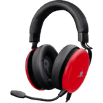HDP White Shark GH-2540R ELEPHANT vezetékes gamer fejhallgató mikrofonnal - piros