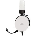HDP White Shark GH-2540W ELEPHANT vezetékes gamer fejhallgató mikrofonnal - fehér - Image 2