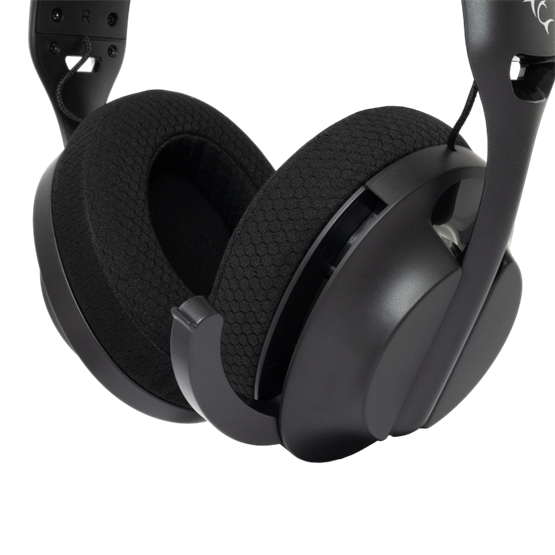 HDP White Shark GH-2441B FALCON vezeték nélküli gamer fejhallgató mikrofonnal - fekete - Image 4