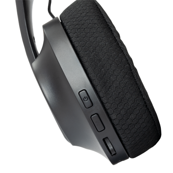 HDP White Shark GH-2441B FALCON vezeték nélküli gamer fejhallgató mikrofonnal - fekete - Image 6