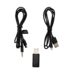 HDP White Shark GH-2441B FALCON vezeték nélküli gamer fejhallgató mikrofonnal - fekete - Image 7