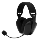HDP White Shark GH-2442B BUTTERFLY vezeték nélküli gamer fejhallgató mikrofonnal - fekete