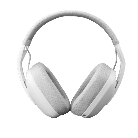 HDP White Shark WGH-2442W BUTTERFLY vezeték nélküli gamer fejhallgató mikrofonnal - fehér - Image 2