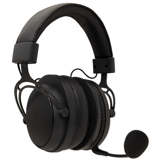 HDP White Shark WGH-2443B GORILLA vezeték nélküli gamer fejhallgató mikrofonnal - fekete - Image 4