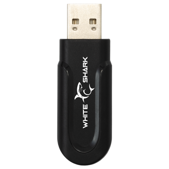 HDP White Shark WGH-2443B GORILLA vezeték nélküli gamer fejhallgató mikrofonnal - fekete - Image 9