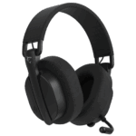 HDP White Shark WGH-2444B FIRECREST vezeték nélküli gamer fejhallgató mikrofonnal - fekete - Image 2