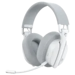 HDP White Shark WGH-2444W FIRECREST vezeték nélküli gamer fejhallgató mikrofonnal - fehér