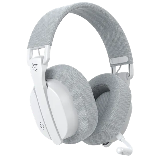 HDP White Shark WGH-2444W FIRECREST vezeték nélküli gamer fejhallgató mikrofonnal - fehér - Image 2