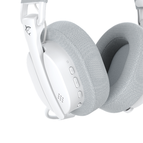 HDP_White_Shark_WGH-2444W_FIRECREST_vezetek_nelkuli_gamer_fejhallgato_mikrofonnal_-_feher-i741989.png HDP White Shark WGH-2444W FIRECREST vezeték nélküli gamer fejhallgató mikrofonnal - fehér - Image 4