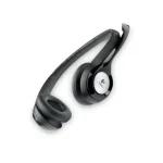 Fejhallgató Logitech H390 Mikrofonnal Fekete USB - Image 4