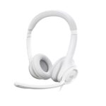 HDS Logitech H390 USB Computer Headset - Off White