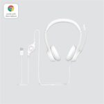 Logitech H390 Stereo Headset Off-White - Image 9
