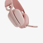 Logitech Zone Vibe 100 Bluetooth mikrofonos rózsaszín fejhallgató - Image 3
