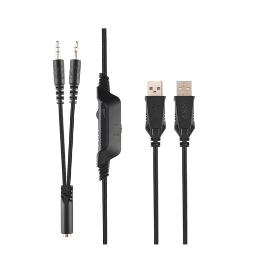 HDS NOXO Skyhorn Gaming mikrofonos RGB fejhallgató - Dobozsérült termék - Image 5