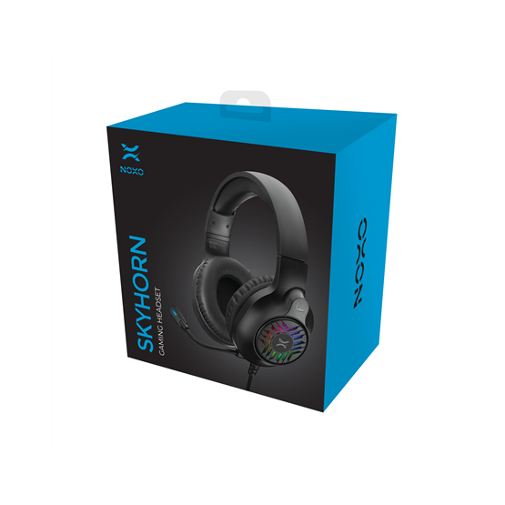 HDS NOXO Skyhorn Gaming mikrofonos RGB fejhallgató - Dobozsérült termék - Image 7