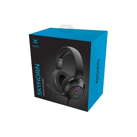 HDS NOXO Skyhorn Gaming mikrofonos RGB fejhallgató - Dobozsérült termék - Image 7