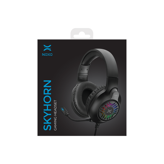 HDS NOXO Skyhorn Gaming mikrofonos RGB fejhallgató - Dobozsérült termék - Image 8