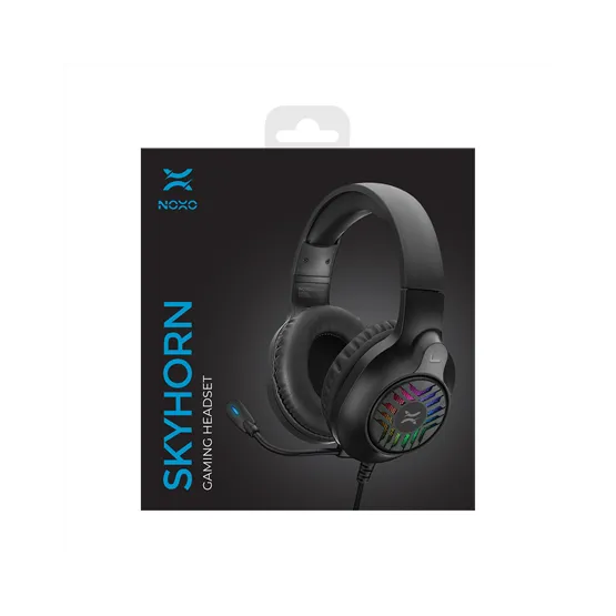 HDS NOXO Skyhorn Gaming mikrofonos RGB fejhallgató - Dobozsérült termék - Image 8