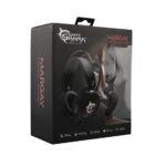 HDS White Shark MARGAY GH-1947 gamer headset mikrofonnal - Fekete - Image 6