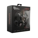 HDS White Shark MARGAY GH-1947 gamer headset mikrofonnal - Fekete - Image 6