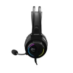 HDS White Shark WOLF GH-2044 gamer fejhallgató mikrofonnal - fekete - Image 3