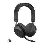 HEA Jabra Evolve2 75 - USB-C MS Teams with Charging Stand - Black - Image 3