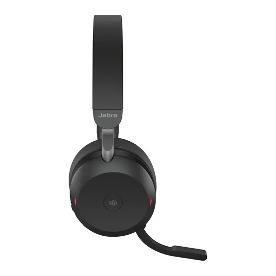 HEA Jabra Evolve2 75 - USB-C MS Teams with Charging Stand - Black - Image 2
