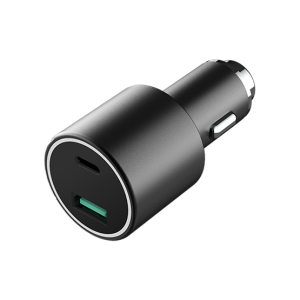 CHG AVAX CC663B CARLY+ USB A (QC)+Type C (PD) 63W autós töltő, fekete