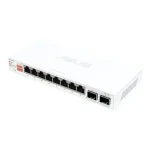 LAN/WIFI ASUS QG-U1080 Unmanaged 2.5G Ethernet Switch (100/1000/2500) - Fehér - Image 2