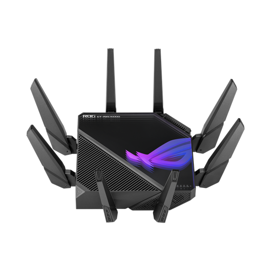 LAN/WIFI Asus ROG Rapture GT-AXE16000 Quad-band WiFi 6E (802.11ax) Gaming Router - Image 3