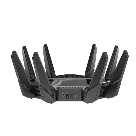 LAN/WIFI Asus ROG Rapture GT-AXE16000 Quad-band WiFi 6E (802.11ax) Gaming Router - Image 5