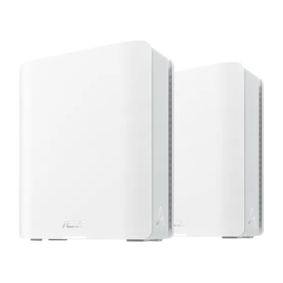 LAN/WIFI Asus Router 8643 Mbps Tri-band WiFi7 AiMesh BT8(W-2-PK)