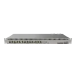 MikroTik 1100AHx4 13x gigabites porttal, rackbe szerelhető, IPSec hardveres gyorsítás
