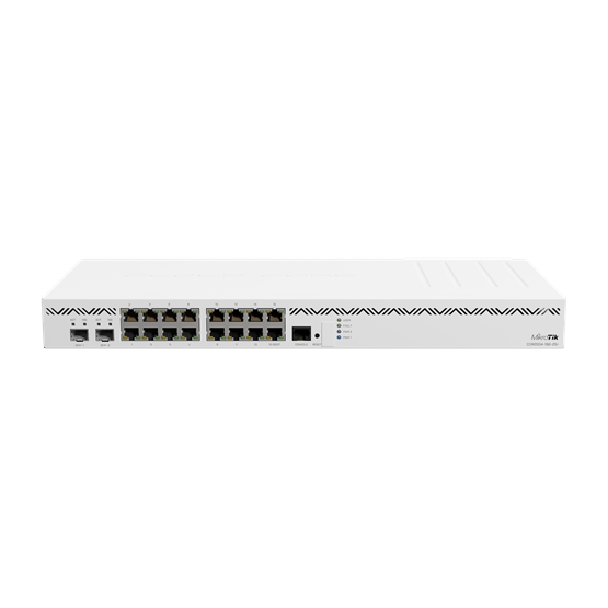 MikroTik 2004-16G-2S+ 16x gigabit RJ45 port, 2x SFP+ 10G port, duál táp, 4GB RAM - Image 2