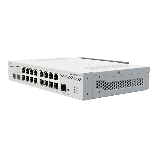 MikroTik 2004-16G-2S+PC passzív hűtéssel, 16x gigabit RJ45 port, 2x SFP+ 10G port, 4GB RAM - Image 7