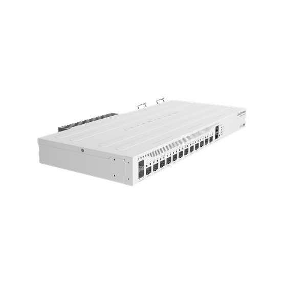 MikroTik 2004-1G-12S+2XS 12x SFP+ porttal, 2xSFP28 port, 1x gigabites RJ45, duál táp, 4GB RAM - Image 2