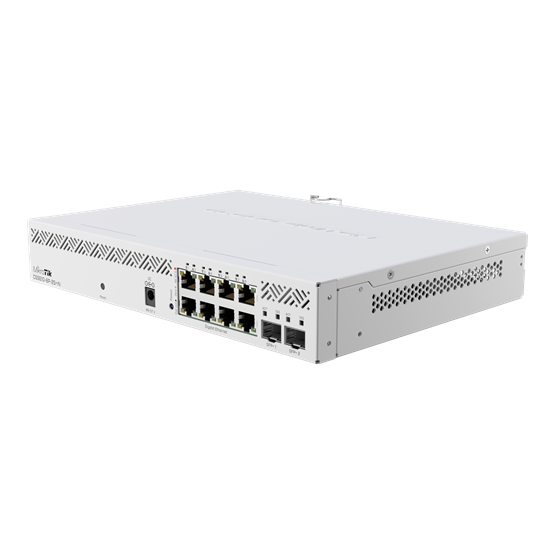 MikroTik 8-portos rackbe szerelhető PoE switch, 2xSFP+ 10G port, SwitchOS - Image 8