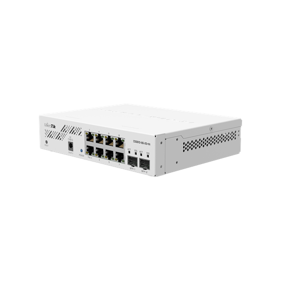 MikroTik 8-portos rackbe szerelhető switch, 2xSFP+ 10G port, SwitchOS - Image 8