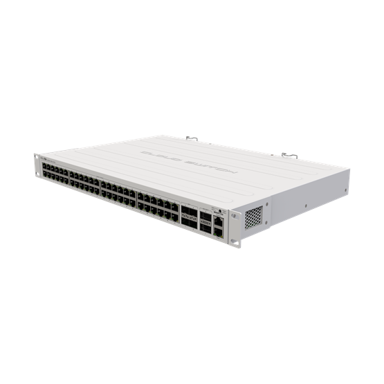 MikroTik CRS354-48G-4S+2Q+RM rackes switch, 48xGbit RJ45 porttal, 4x SFP+, 2x 40GbE QSFP port, redundáns táp - Image 5