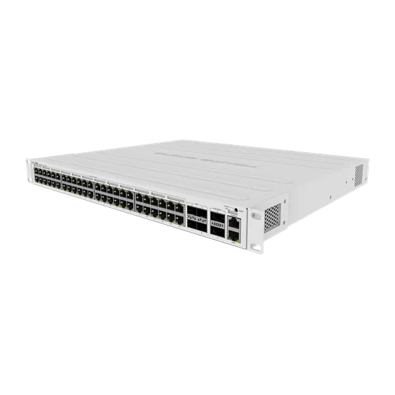 Mikrotik CRS354-48P-4S+2Q+RM 48port GbE PoE LAN 4x10G SFP+ port 2x40G QSFP+ port Cloud Router PoE Switch - Image 6