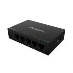 Lanberg 5 portos Gigabit Desktop Switch, fémházas, 12V - Image 4