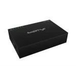 Lanberg 5 portos Gigabit Desktop Switch, fémházas, 12V - Image 2