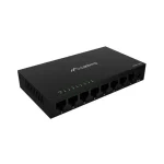 Lanberg 8 portos Gigabit Desktop Switch, fémházas, 12V - Image 2