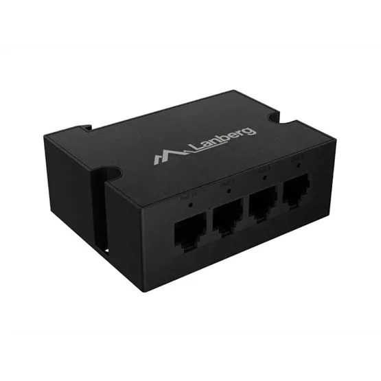 Lanberg DIN sínre szerelhető PoE extender, 1xPoE In 3xPoE Out, 100Mb Fast Ethernet, 30W - Image 10
